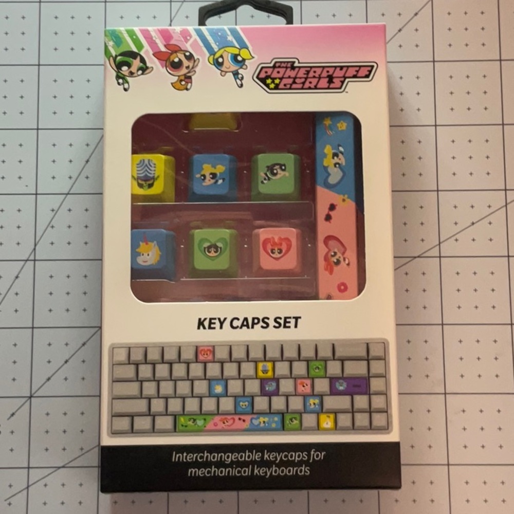 Powerpuff Girls Key Caps Set